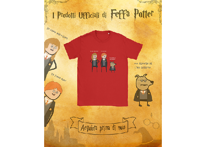 Feffa Potter Ron e Hermione